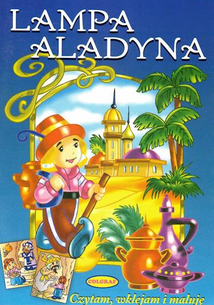 Czytam, wklejam i maluję - Lampa Aladyna Colgraf