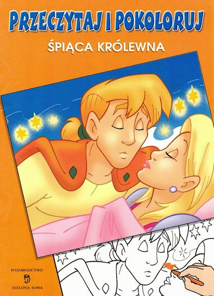 Przeczytaj i pokoloruj - Śpiąca królewna ZS