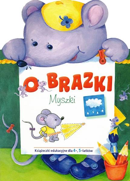 Książka edukacyjna. Obrazki Myszki Skrzat