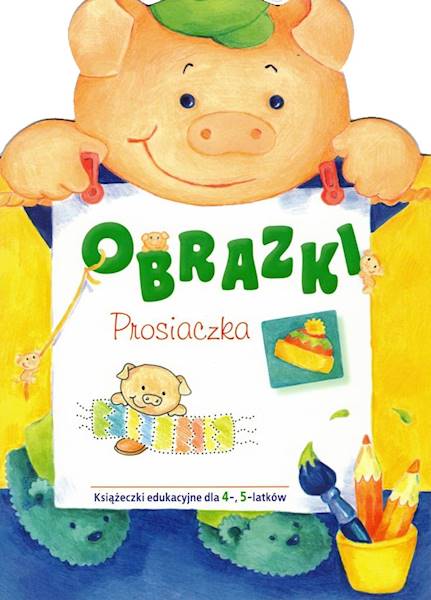 Książka edukacyjna. Obrazki Prosiaczka Skrzat