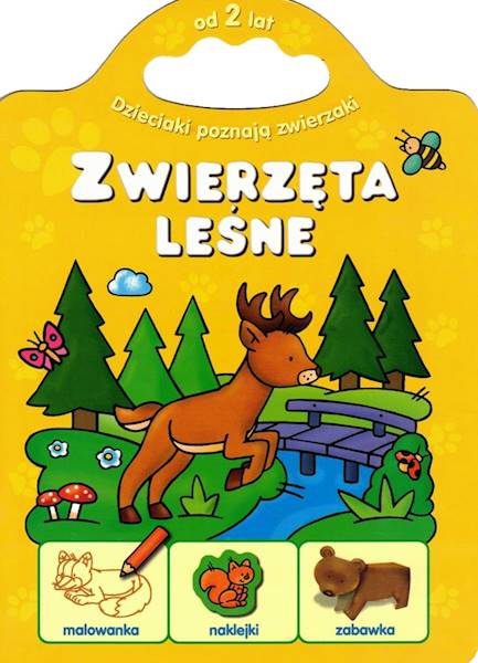 Dzieciaki poznają zwierzaki leśne 2 lat Aksjomat