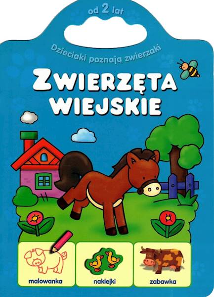 Dzieciaki poznają zwierzaki wiejskie 2 lat Aksjoma