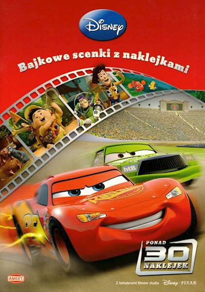 Bajkowe scenki z naklejkami Disney/Pixar Ameet