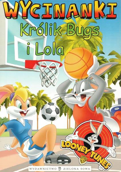 Wycinanki Królik Bugs i Lola Zielona Sowa