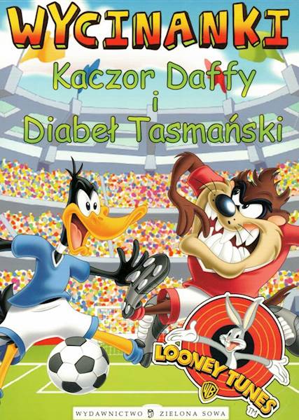 Wycinanki Kaczor Daffy i Diabeł Tasmański ZS