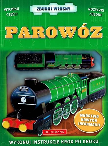 Wypychanka Zbuduj własny - Parowóz Buchmann