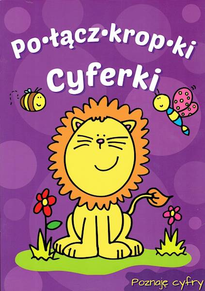 Połącz kropki - Cyferki Lew SMART BOOKS