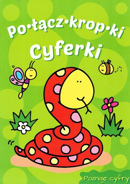 Połącz kropki - Cyferki Wąż SMART BOOKS