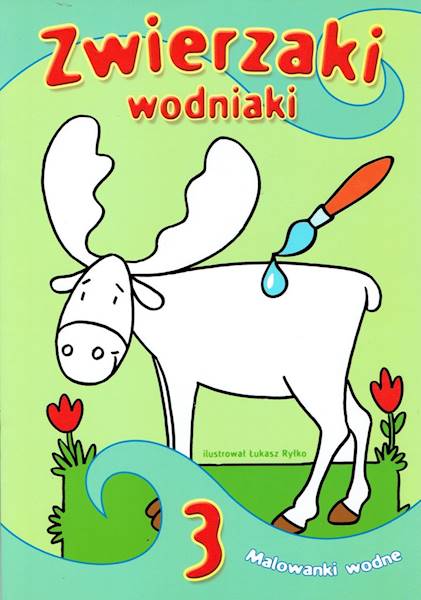 Malowanki wodne Zwierzaki wodniaki część 3 Skrzat
