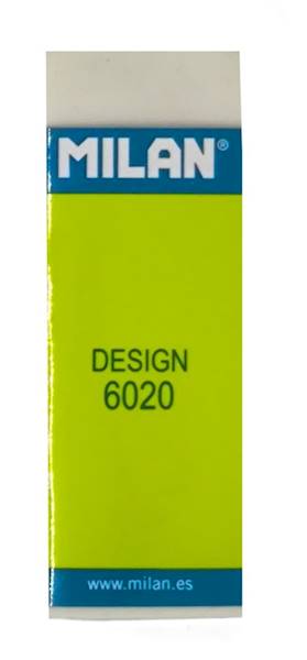 Gumka MILAN plastikowa 6020 design