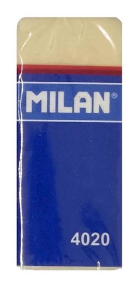 Gumka MILAN syntetyczna 4020 w kartonowej osł.