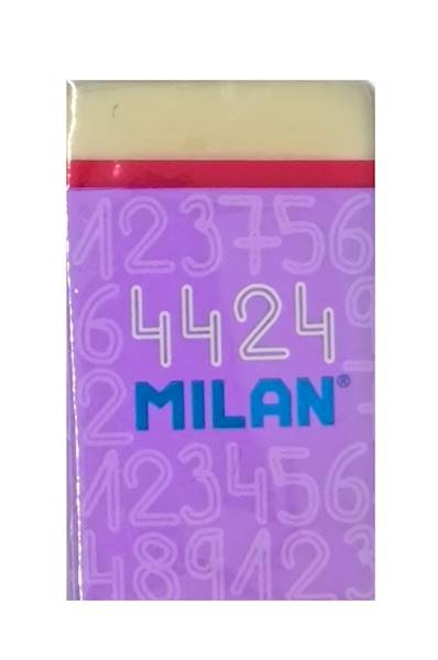 Gumka MILAN syntetyczna 4424 fioletowa osłonka