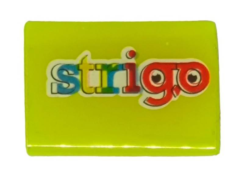 Gumka neonowa STRIGO żółta