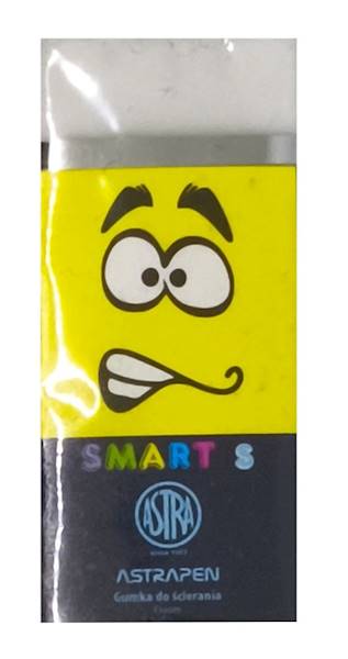 Gumka Astra Pen Smart S Eraser żółty