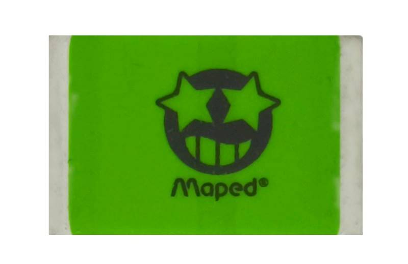 Gumka Maped Esentials Soft color zielono-biały
