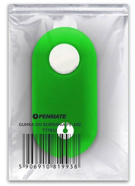 Gumka do ścierania Penmate PE-102 zielona