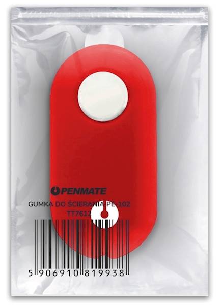 Gumka do ścierania Penmate PE-102 czerwona