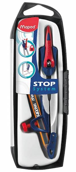 Cyrkiel Maped Stop System z ołówkiem
