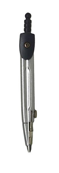 Cyrkiel Technocompass metal w etui z