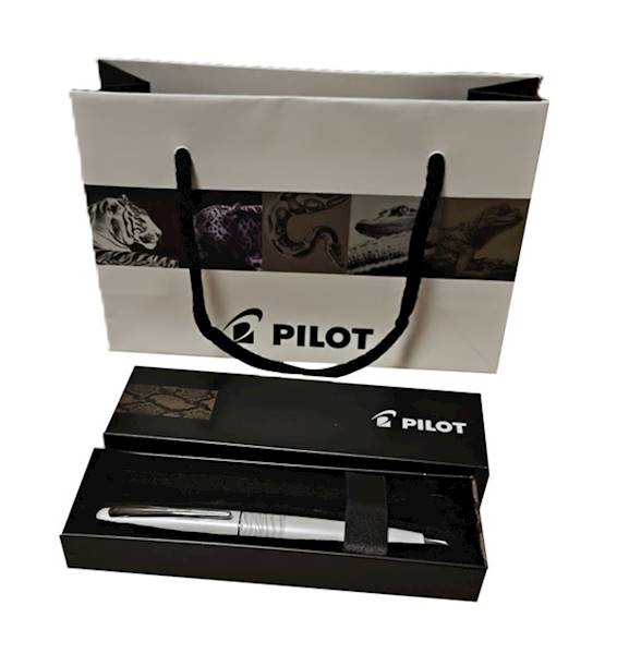 Długopis Pilot MR White Tiger M tusz niebieski