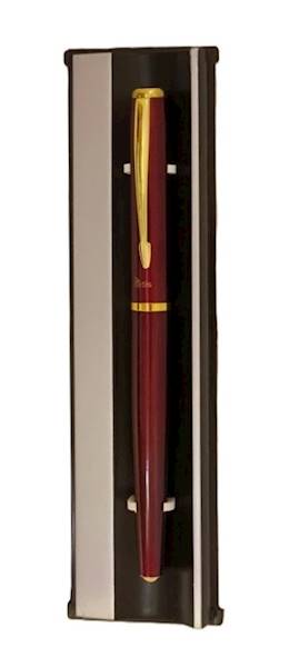 Pióro ze stalówką TETIS w etui KP820 czerwony