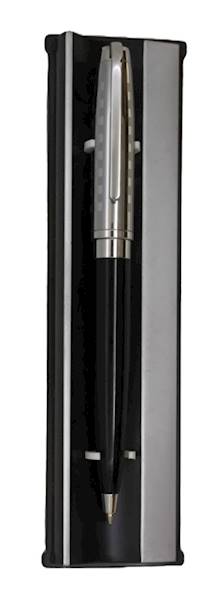 Długopis TETIS w etui KD310VV czarno-srebrny