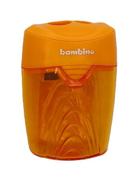 Temperówka Bambino podwójna pomarańczowy