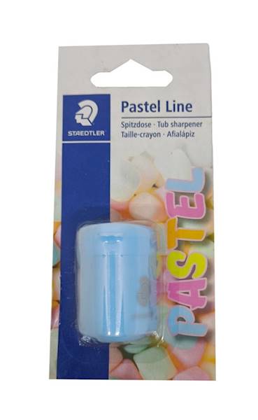 Temperówka STAEDTLER z pojemnikiem pastelowa niebi