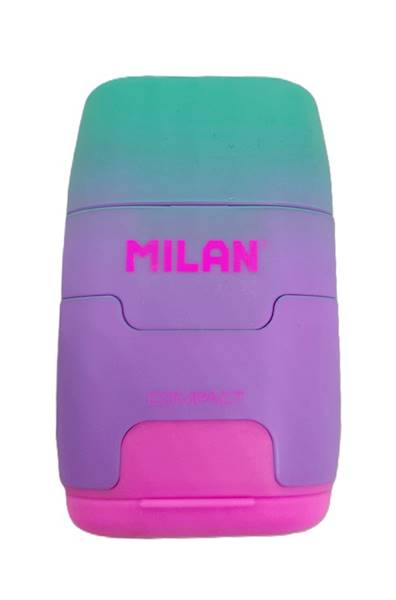 Temperówko - Gumka Milan Compact Suset róż-fio-tur