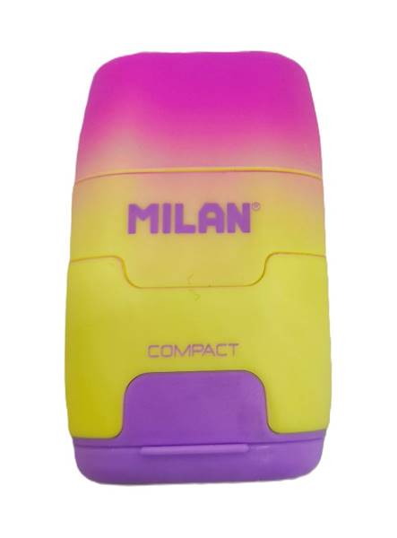 Temperówko - Gumka Milan Compact Suset fio-żół-róż