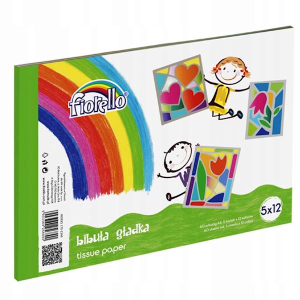 Bibuła gładka blok A4/60K FIORELLO