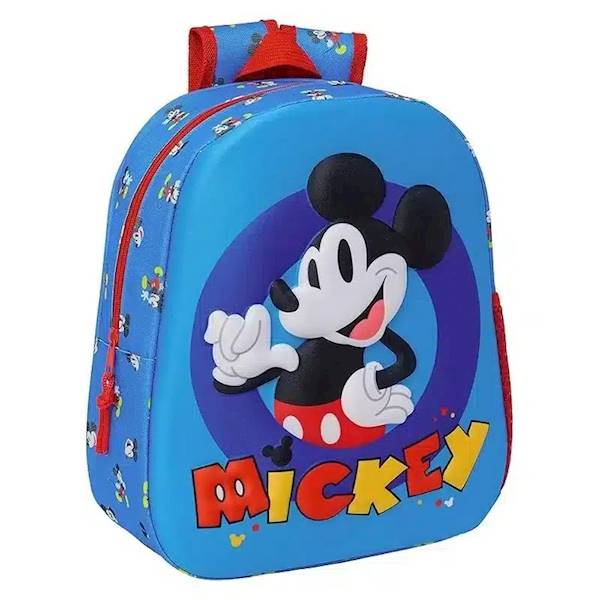 Plecak przedszkolny wycieczkowy 3D Mickey Mouse