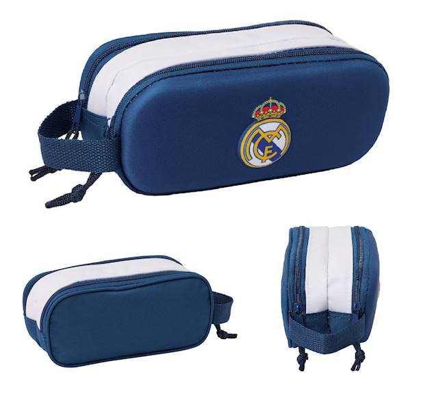 Piórnik saszetka podwójny 3D Real Madrid