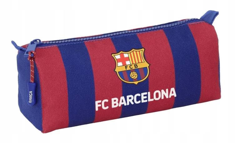 Piórnik saszetka kosmetyczka FC Barcelona