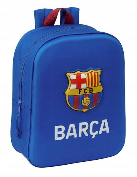 Plecak przedszkolny wycieczkowy 3D FC Barcelona