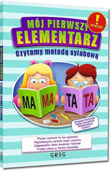 Mój pierwszy elementarz Czytanie metodą sylabową