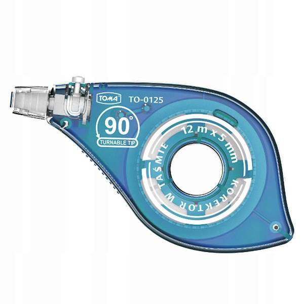 Korektor w taśmie TOMA 5mm*12m TO-0125 niebieski