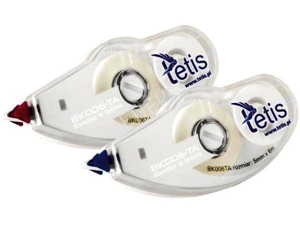 Korektor w taśmie TETIS 5mm*6m blister BK006-TA
