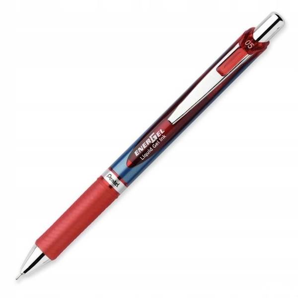 Cienkopis Pentel EnerGel BLN75 0,5 Czerwony