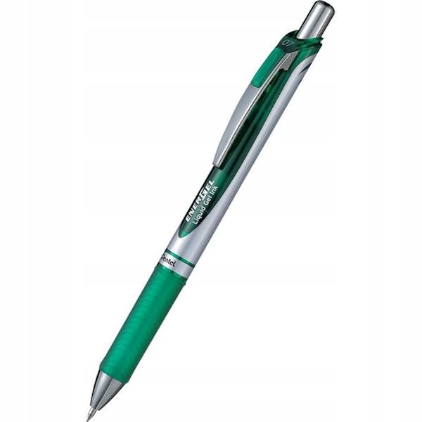 Pióro kulkowe Pentel EnerGel BL77 0,7 Zielone