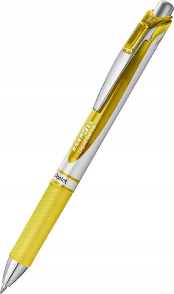 Pióro kulkowe Pentel EnerGel BL77 0,7 Żółte