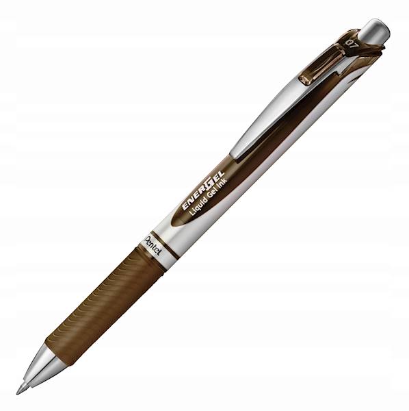Pióro kulkowe Pentel EnerGel BL77 0,7 Sepia