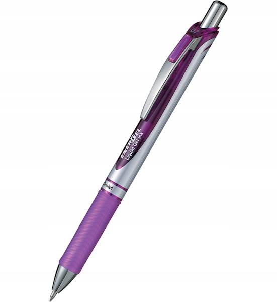 Pióro kulkowe Pentel EnerGel BL77 0,7 Fioletowe