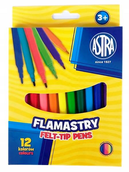 Flamastry 12 kol Astra 