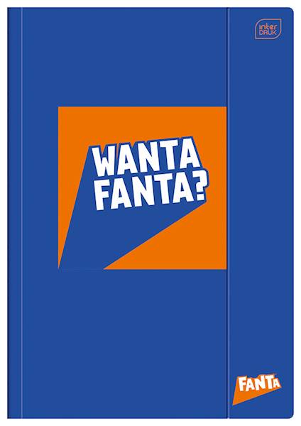 Teczka z gumką A4 zw Interdruk Coca Cola Fanta