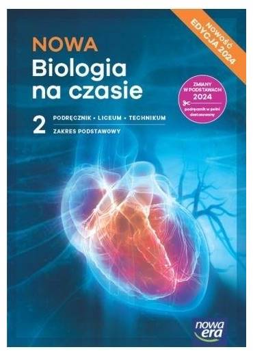 Nowa Biologia na czasie NE 2 LO ZP Podręcznik 2025