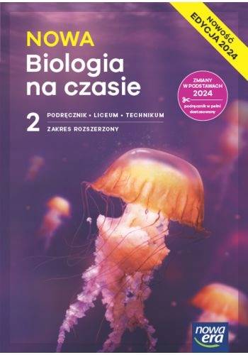 Nowa Biologia na czasie NE 2 LO ZR Podręcznik 2025