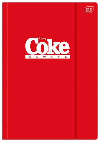 Teczka z gumką A4 zw Interdruk Coca Cola Enjoy