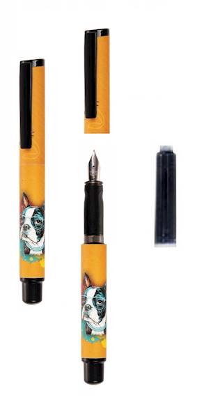 Pióro wieczne Cresco Go Pen Best friend Dog brąz