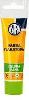farba plakatowa Astra 30ml tuba zielona jasna